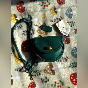 ‼️SOLD‼️Vintage Coach Jade Belt Bag 9826 NWT
